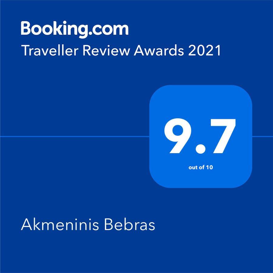 Akmeninis Bebras Villa Zemaiteliai ภายนอก รูปภาพ